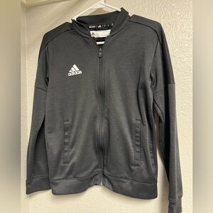 Adidas black bomber jacket size medium